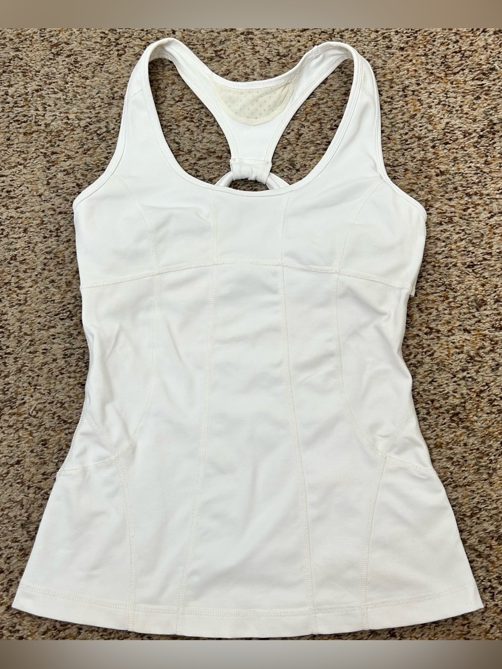 Zella White Athletic Tank Top